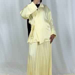 Ensemble jupe plissée